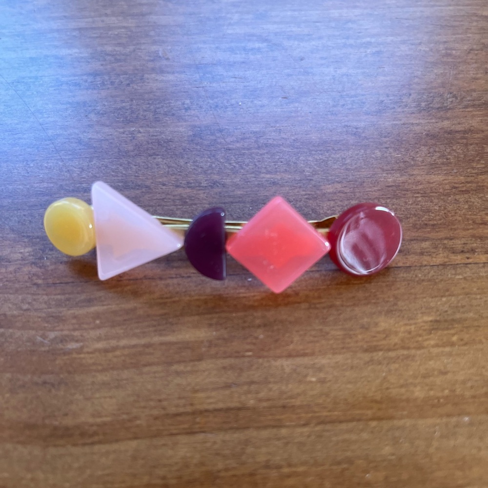 Madewell Geometric Shapes Hair Barrette